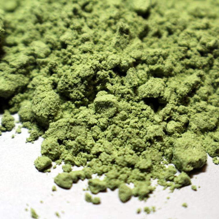 green powder
